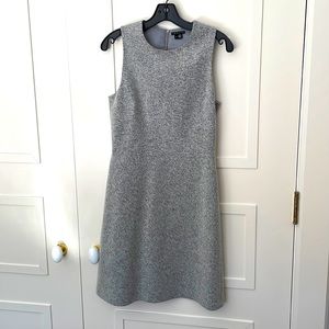 Theory flannel A-line sleeveless dress